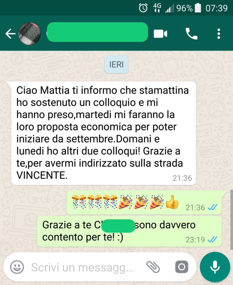Testimonianze di efficacia obiettivo carriera mattia loy (6)