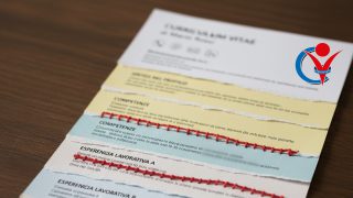 CV per carriere frammentate ricucito con un filo rosso conduttore